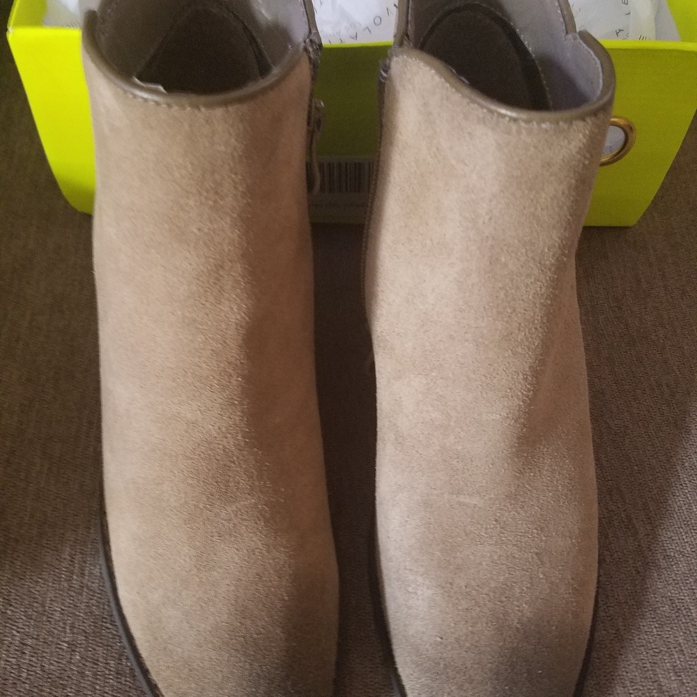 Very Volatile Wedge Booties